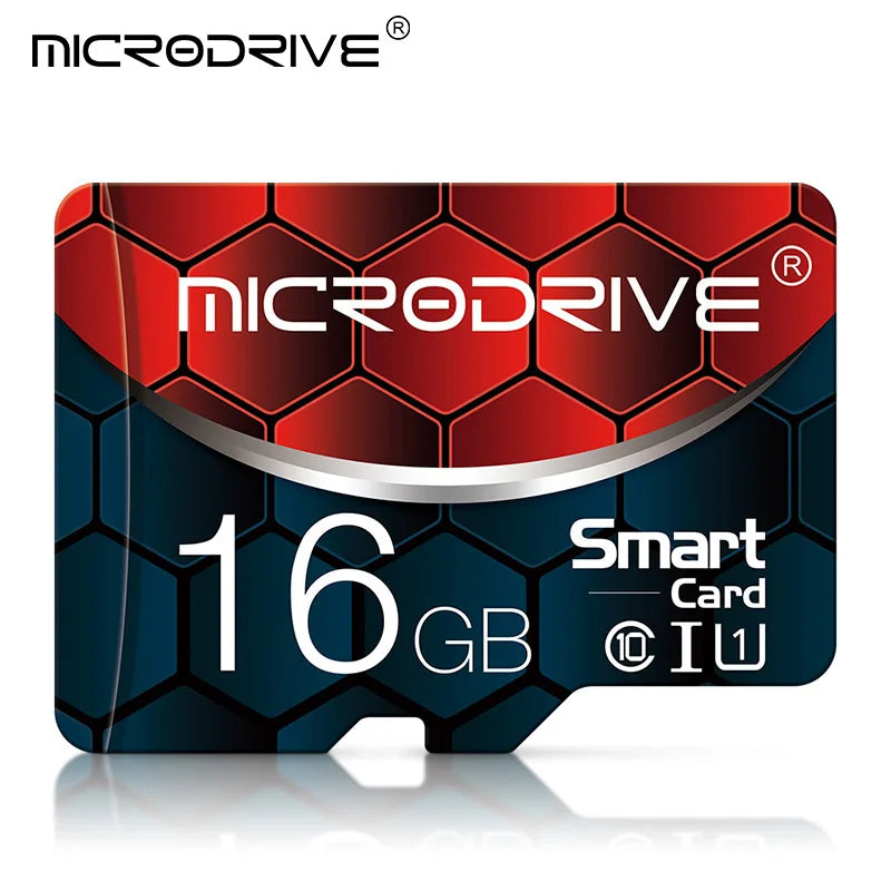 Carte Micro SD 16 Go MicroDrive – Classe 10 U1, idéale pour appareils mobiles et stockage léger