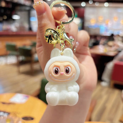 Porte-clé Labubu Kawaii – Peluche mignonne tendance 2025 Accessoire sac & cadeau original